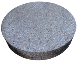 Schijf °50x10 gepolijst roze graniet (G35)