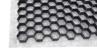 Grindrooster Honingraat HDPE 160x120x3cm zwart (1.92 m²/st) prijs/m²