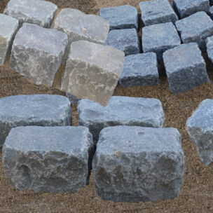 kassei herbruik Wiederverwendung von Kopfsteinpflaster