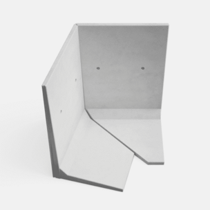 Pi&egrave;ce d'angle droite