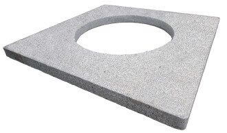 tegel met gat Tiles with hole