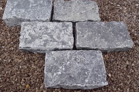 charcoal kassei 10x16x5-7 Charcoal kassei 20x14x5/7 getrommeld 31 st/m²