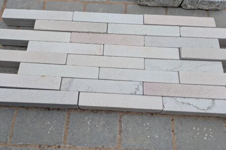 kandla white 30x5x5 gezandstraald Kandla White 30x5x5 Gezandstraald, getrommeld 66.67st/m²