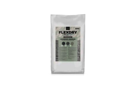 Flex dry polymeerzand, wit, grijs, zwart Flex Dry polymeerzand voor klinkers ivoorbeige ( Naturel) 25kg/zak