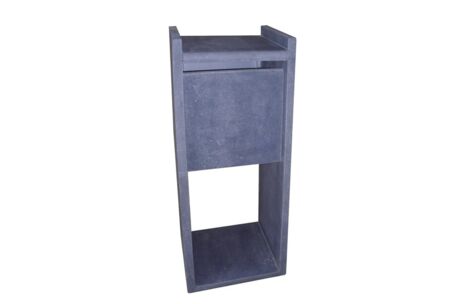 Nancy Brievenbus "Nancy" hardsteen blauw (H50)