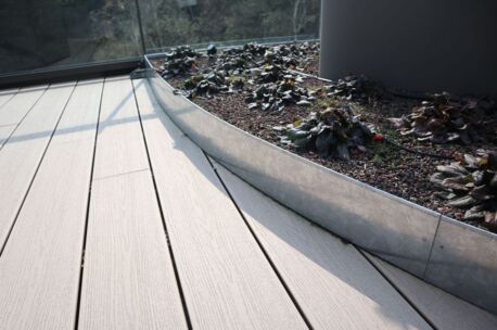 flexline galva 15cm hoog (1) Contour gegalvaniseerd flexline 220x15x0.34cm incl 3 nagels