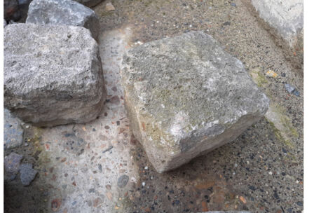 Cobblestone Basalt-lava 15x15  B089  38pcs/260kg/m&sup2;