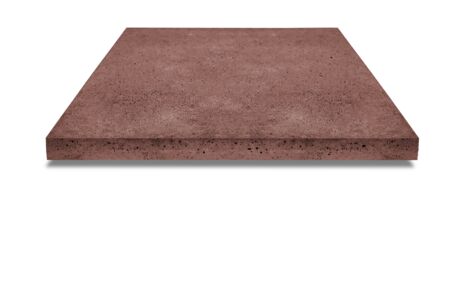 AS_60X60X5_ROODBRUIN BETON TEGEL ZONDER FACET 60X60X5 ROODBRUIN