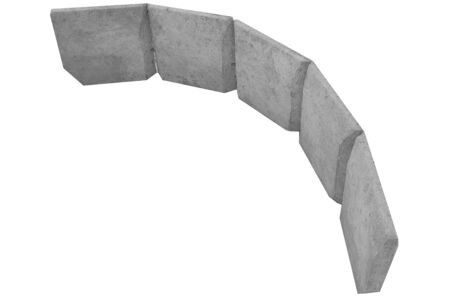 Betonboord "Small" 100x1/3x20cm vervormbaar !
