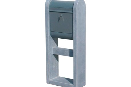 Murcia Brievenbus "Murcia" hardsteen blauw (H50)