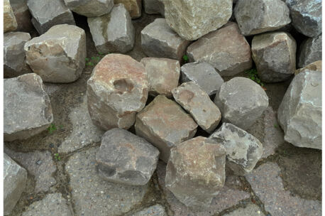Cobblestone Fox heads Rustic mixture  252kg/m&sup2;   b090