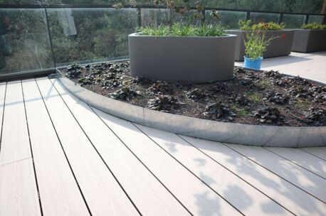 Contour gegalvaniseerd flexline 220x15x0.34cm incl 3 nagels