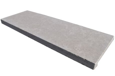 Sinai pearl zwembadrand Sinai pearl met rechte neus 100x35x5/3 gezandstraald