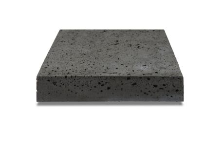 AS_20X20X5_CARBON BETON TEGEL ZONDER FACET 20X20X5 CARBON