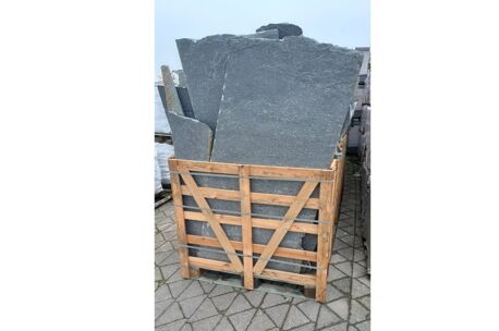 Kwartsiet flagstone Dark grey  XXL select quality  2/4 cm 