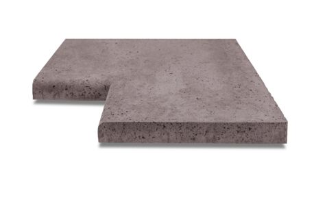 Zwembadrand Hoek 40x5 TAUPE