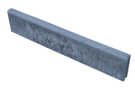 Bordure en b&eacute;ton 100 x 6 x 20 cm noir