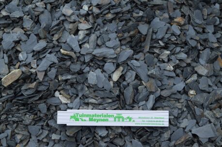 leisteen schijfjes zwart 10-30 gewassen B114 Leisteen schijfjes zwart 10-30 gewassen