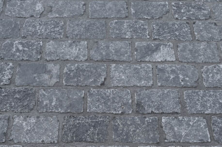 Charcoal kassei  10x16x5/7 natuurlijke top, getrommeld   54st/m²
