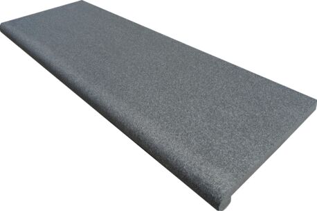 G94 100x35x5 rond G94 Gebrand/geborsteld met ronde neus 100x35x5/3