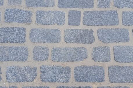 Kassei d.grijs graniet G54N gebr. 12x20-30x5 130kg/m&sup2;