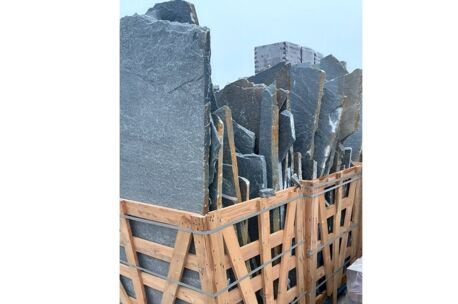 Kwartsiet flagstone Dark grey  XXL select quality  2/4 cm 