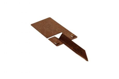 Koppelspies_16.5_cm_-_Corten_-_verpakt_per_50_st CorTen staal Single flex/recht 300x16.5x0.16cm incl 4 pennen + schroe