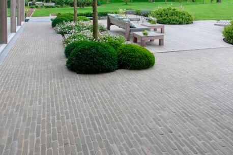 NGRF Parelgrijs 186x44x63mm genuanceerd getrommeld 111st/m&sup2;
