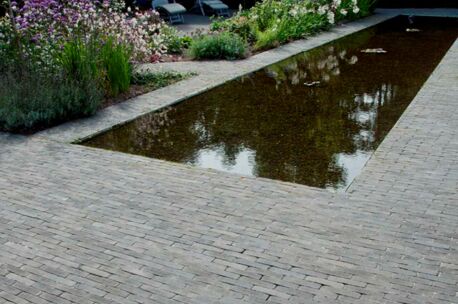 NGWF Taupe SeptimA 215x52x70 mm getrommeld  85st/m&sup2;