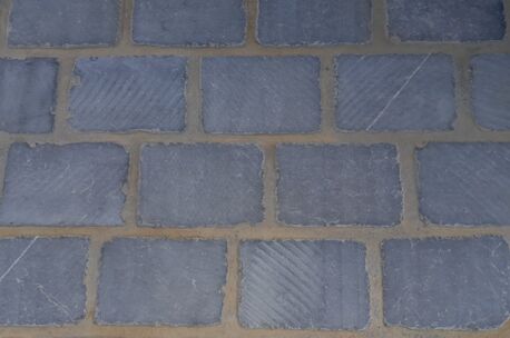 charcoal gezaagd 20x14 Charcoal kassei 10x16x5/7 Antiek look, Gezaagde top 54st/m²