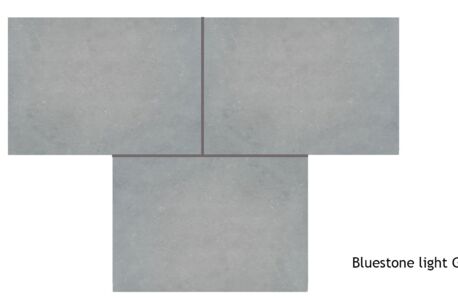 90x60x2  Bluestone light  grey  1.85 st/m² keramiek