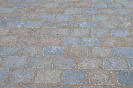 tandur muliticolor Kassei Tandur platine multi beige verouderd 12x18x5/7 . 41st/m²