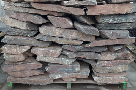 Leisteen flagstone bordeau - zwart +/- 120kg / m&sup2;