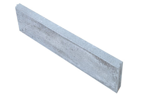 Betonboord 100x6x30 grijs