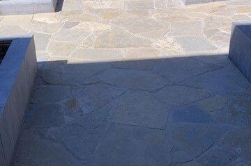 Tandur Yellow 3 Tandur yellow flagstone ( 75 kg/m² als vloer )4-7 st/m² ; 2-4 cm dik