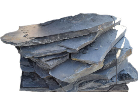 Leisteen flagstone M  zwart   7 &agrave; 8 stuks / m&sup2;  30 - 50 cm  110 kg/m&sup2;
