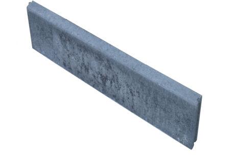 Bordure en b&eacute;ton 100 x 6 x 30 cm noir