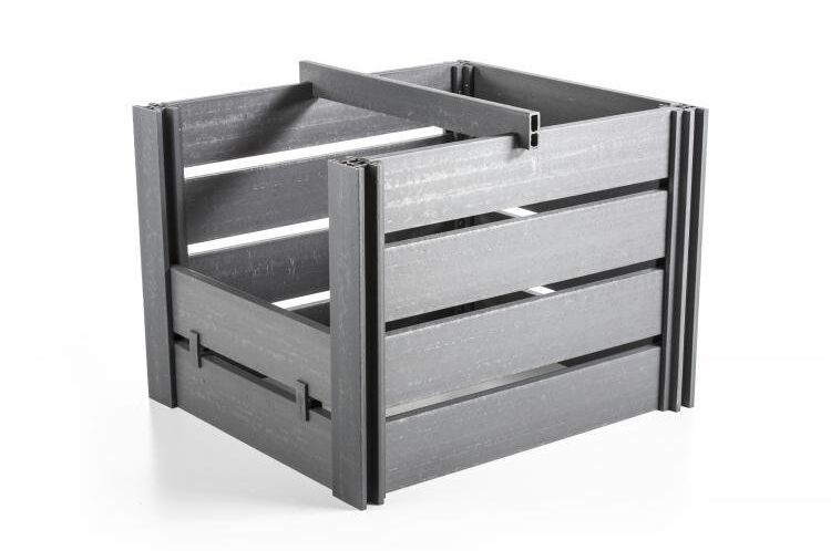Compostbak Intratuin Eco compostbak 120x100 1300 ltr. compleet | Tuinmaterialen Meynen