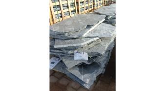 Leisteen flagstone XL  zwart 80-150 cm  160kg/m²